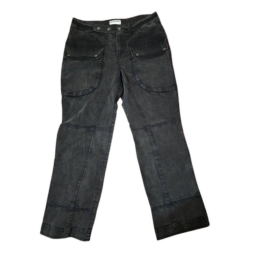 Free People We the Free Midrise Black Jeans